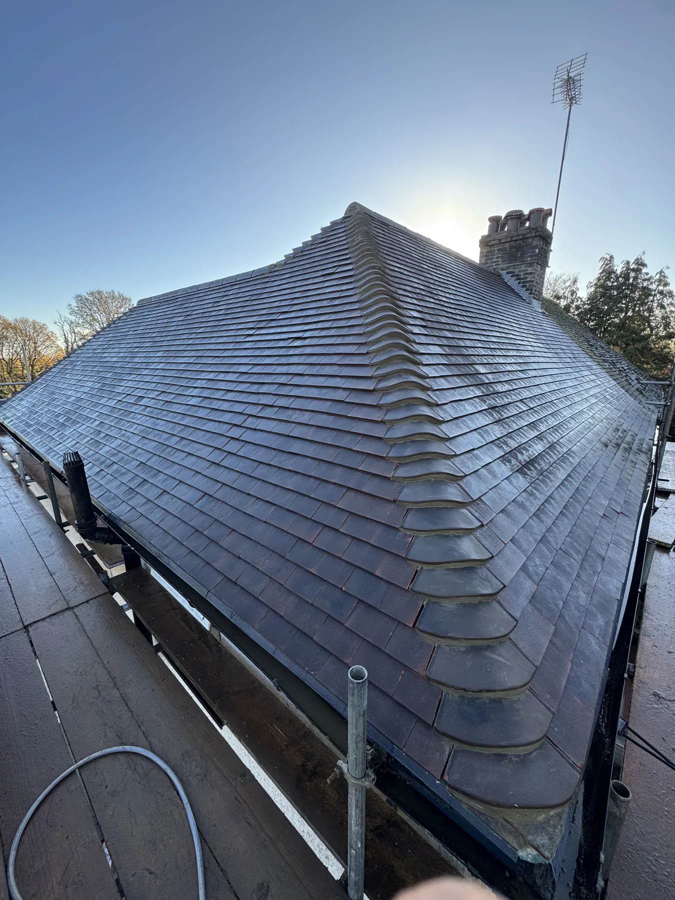 Completed Godalming pitched roof replacement