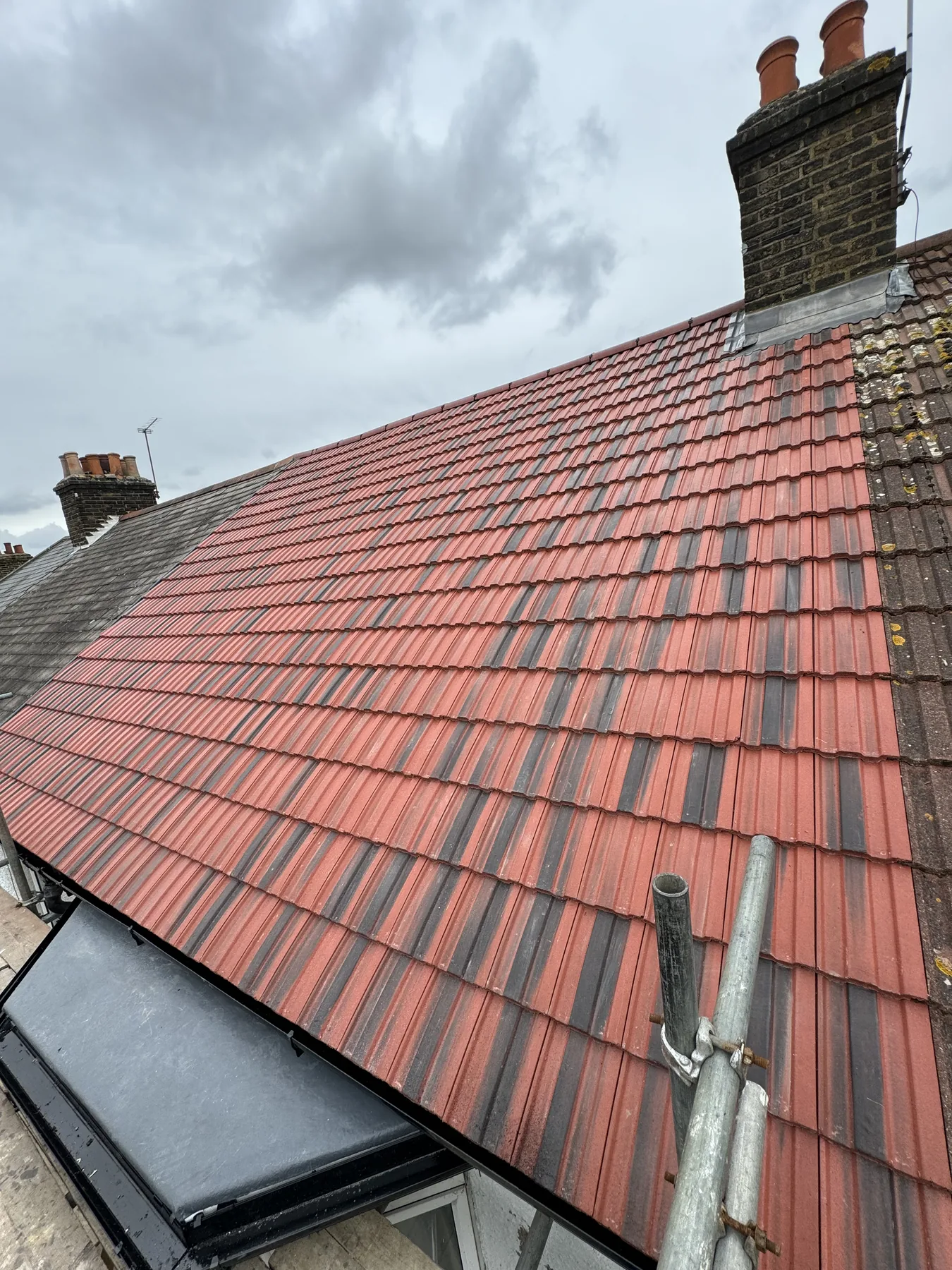 Completed Redland 49 tiled roof in Wembley